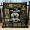 Hunting Quilt Blanket Ver 64  Quilt
